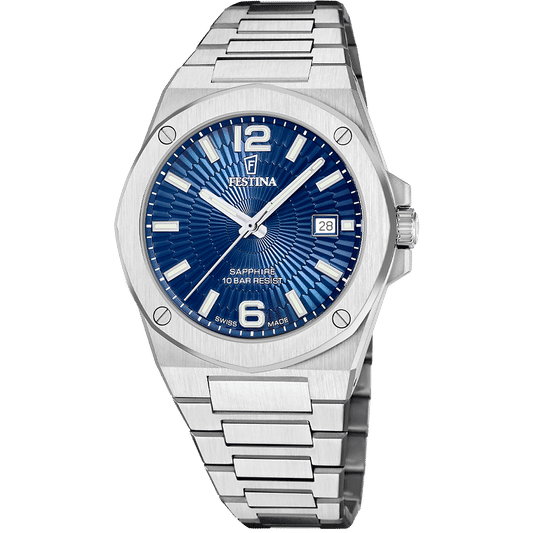Festina Swiss Made F22000/2 Vallée Herrenuhr • Saphirglas • 10 ATM