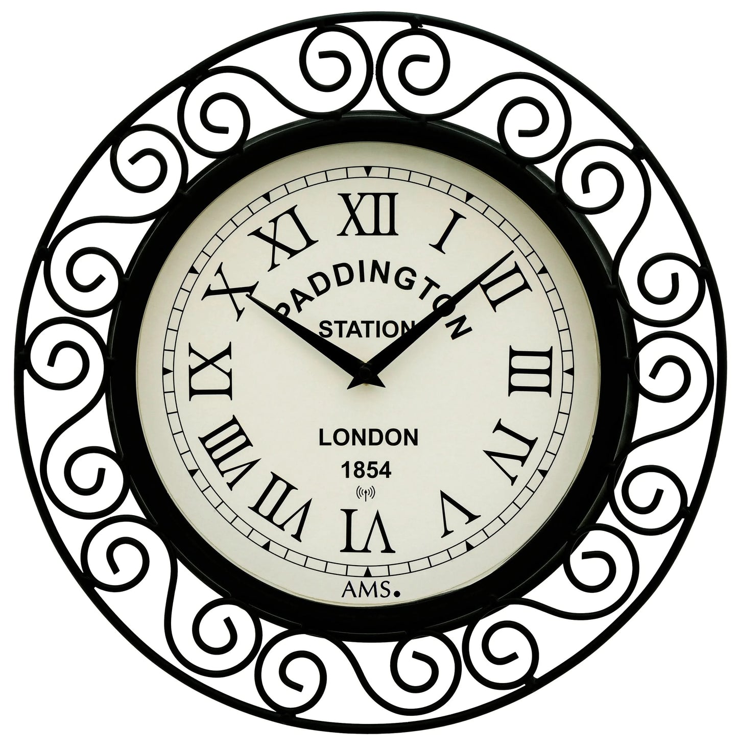 AMS Wanduhr