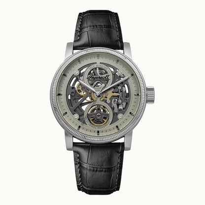 Ingersoll 1892 The Guy I17501 Herren Armbanduhr Grau • Automatikwerk • Mineralglas