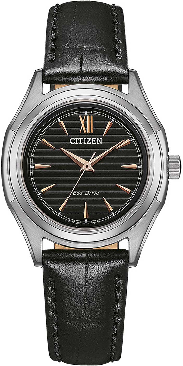 Citizen FE2110-14E Damenuhr • Eco-Drive • Lederarmband