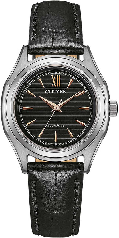Citizen FE2110-14E Damenuhr • Eco-Drive • Lederarmband