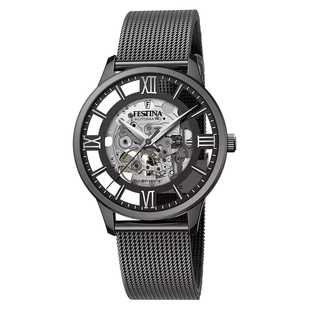 Festina F20535/1 Herrur • Automatiskt Miyota-urverk • Safirglas