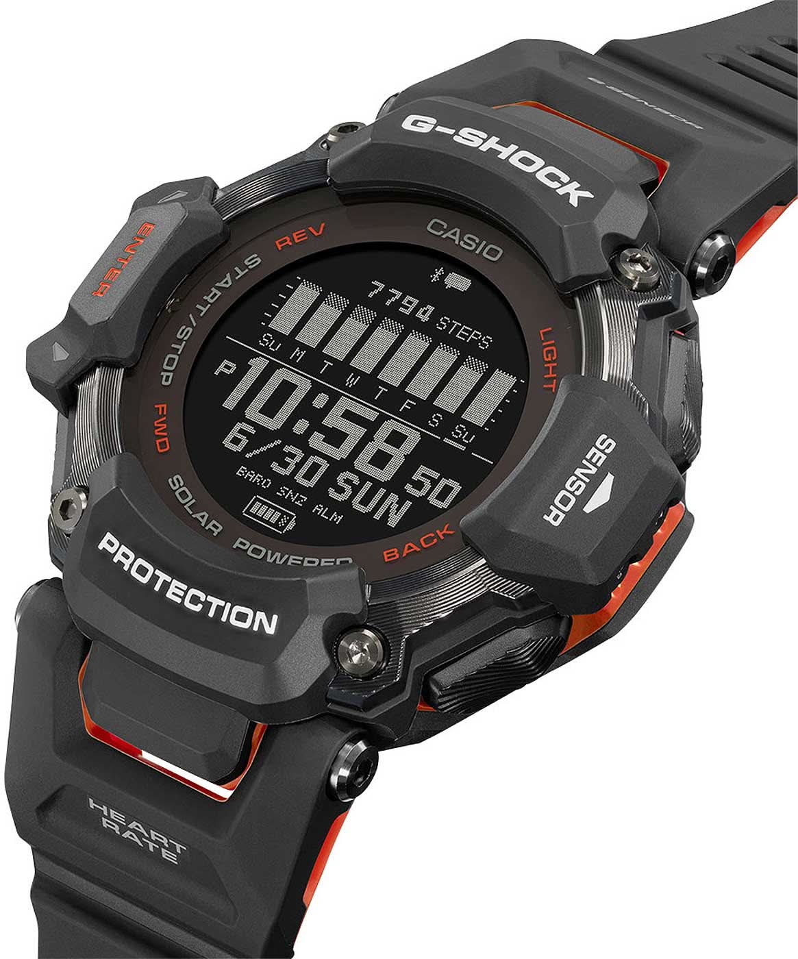Casio G-Shock GBD-H2000-1AER Herrenuhr • Smarte Funktionen • Tough Solar