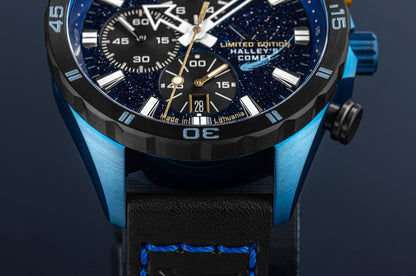 Vostok Europe Halley's Comet 6S10-320E694 Herrenuhr • Aventurin-Zifferblatt • 20 ATM