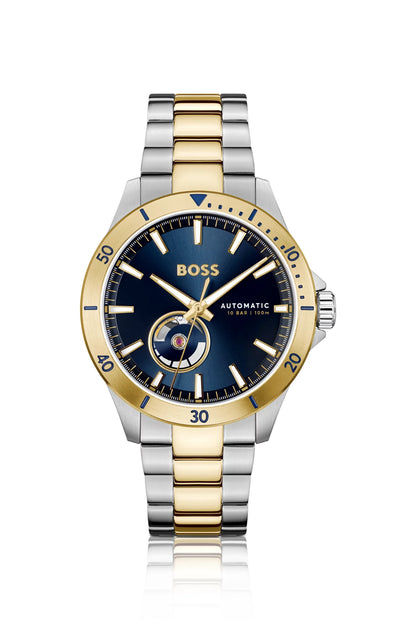 BOSS Troper 1514201 Herrenuhr Marineblau • Automatikwerk • Edelstahlgehäuse, Bild 2