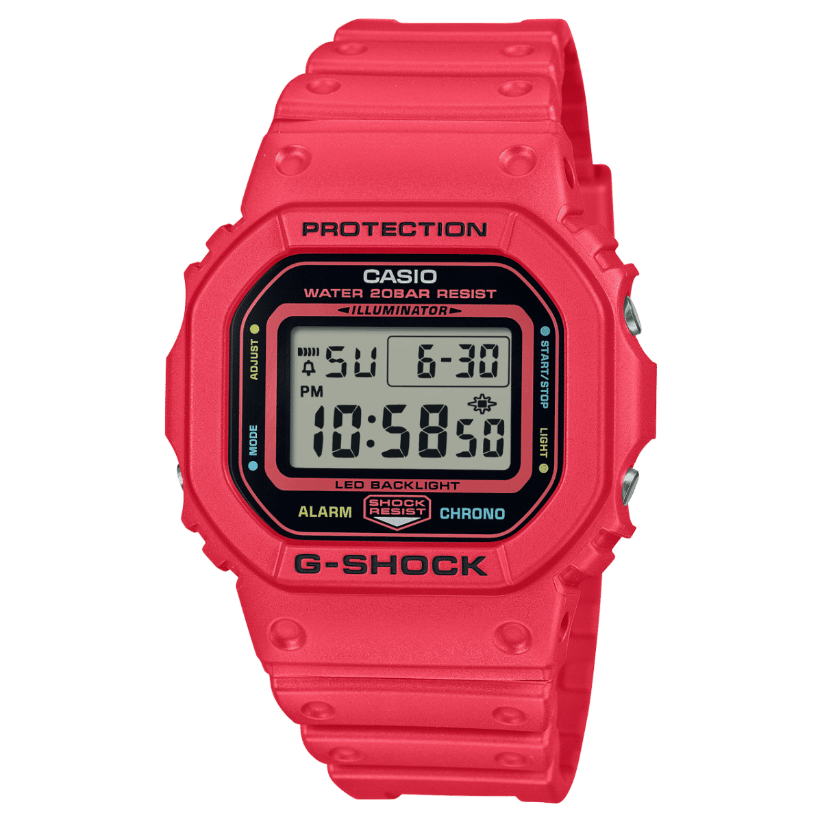 Casio DW-5600EP-4ER Herrenuhr G-Shock • 20 BAR Wasserdicht • Stoßfest
