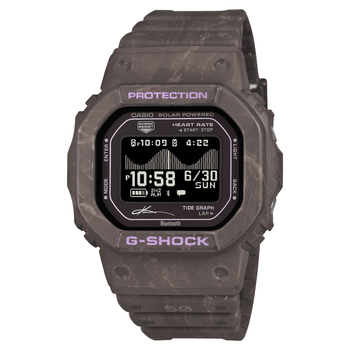 Casio G-Shock GBX-H5600KI-5ER Herren Armbanduhr Blau • Biobasiertes Harz • Solar mit Herzfrequenzmesser