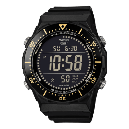 Casio Timeless AE-1700H-1BVEF Armbanduhr Schwarz • 100m Wasserdicht • LED-Beleuchtung