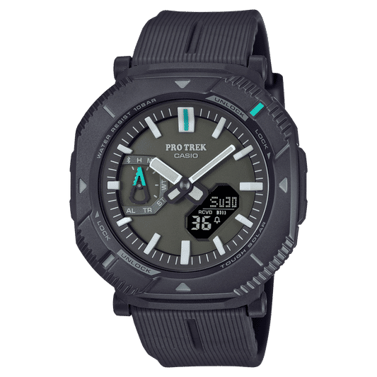 Casio Pro Trek PRJ-B001-1ER Herrenuhr • Tough Solar & Bluetooth • Drehbare Schutzlünette