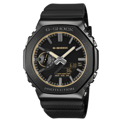Casio G-SHOCK GM-2100LXB-1A9ER Herrenuhr Schwarz/Gold • Mineralglas • 20 BAR wasserdicht