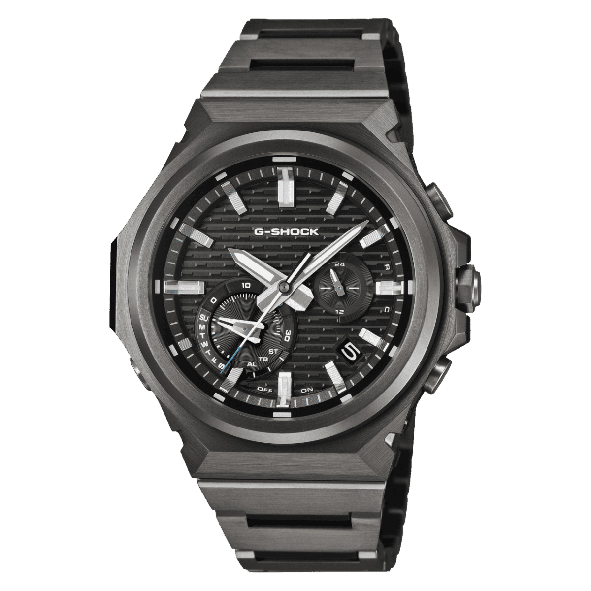 Casio GST-B1000BD-1AER Herrenuhr G-SHOCK G-STEEL Schwarz • Tough Solar & Bluetooth • Stoßfest 20 bar