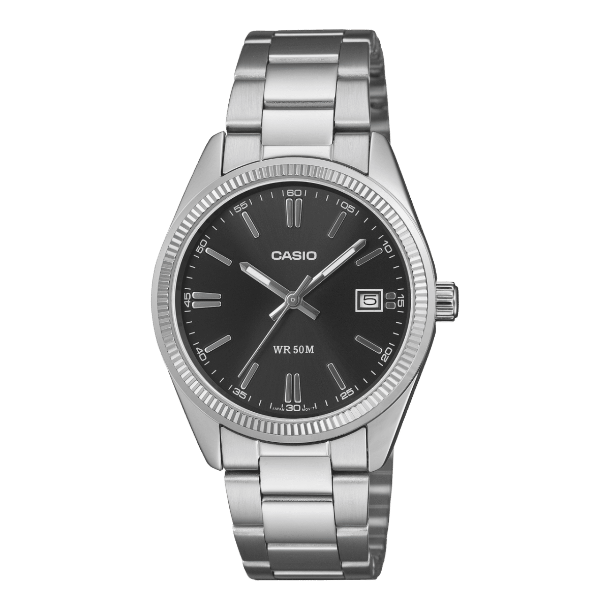 Casio Timeless UTP-1302PD-1AVEF Unisex Armbanduhr Schwarz • Mineralglas • 5 bar Wasserdicht