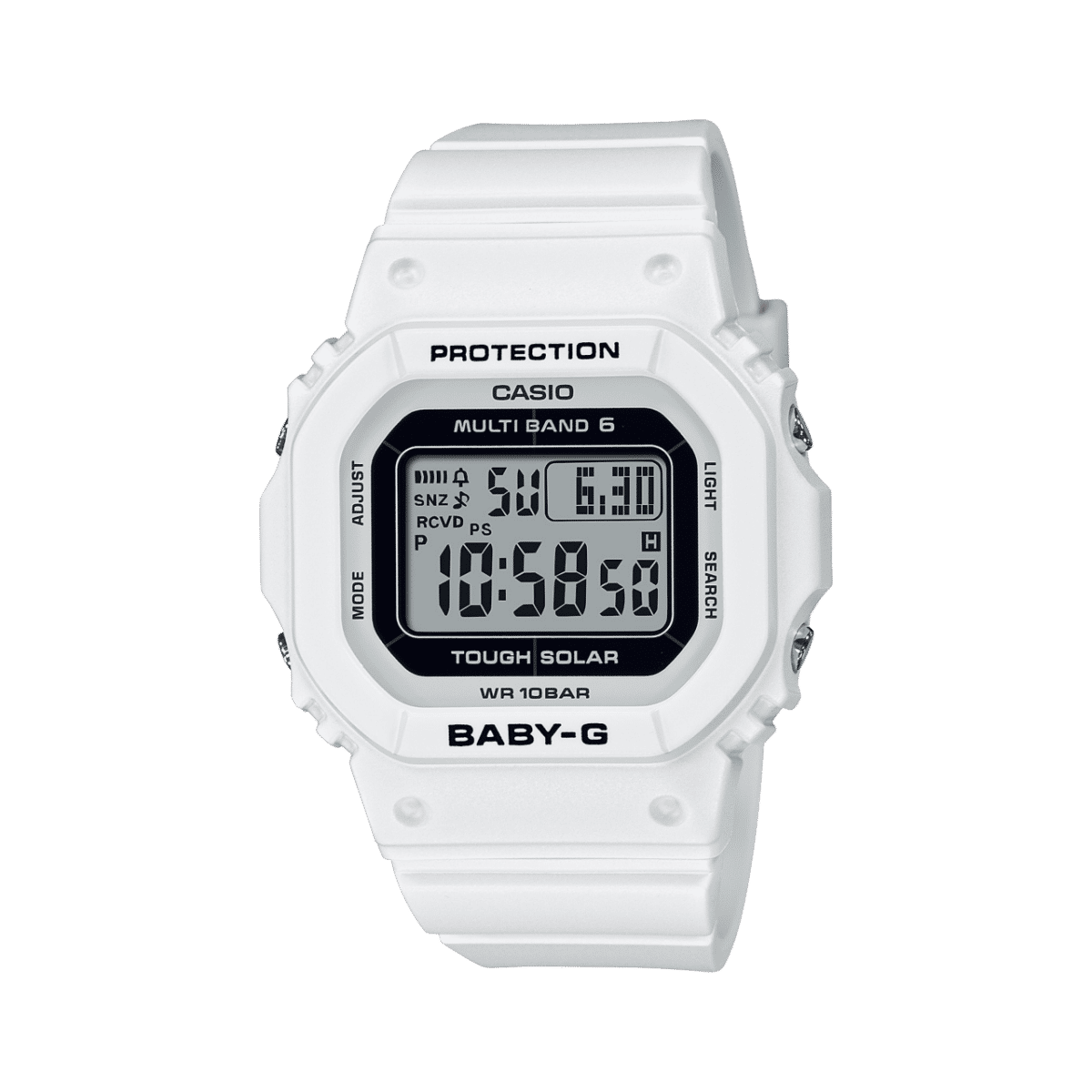 Casio BGD-5650-7ER Damen Baby-G Solar Funkuhr • Multiband 6 • 10 bar wasserdicht