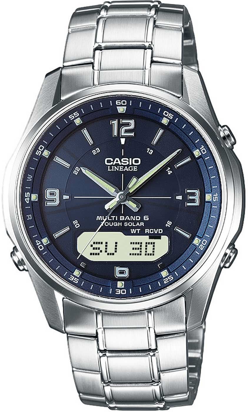 Casio Radio-Controlled LCW-M100DSE-2AER Herrenuhr • Tough Solar • Funkempfang