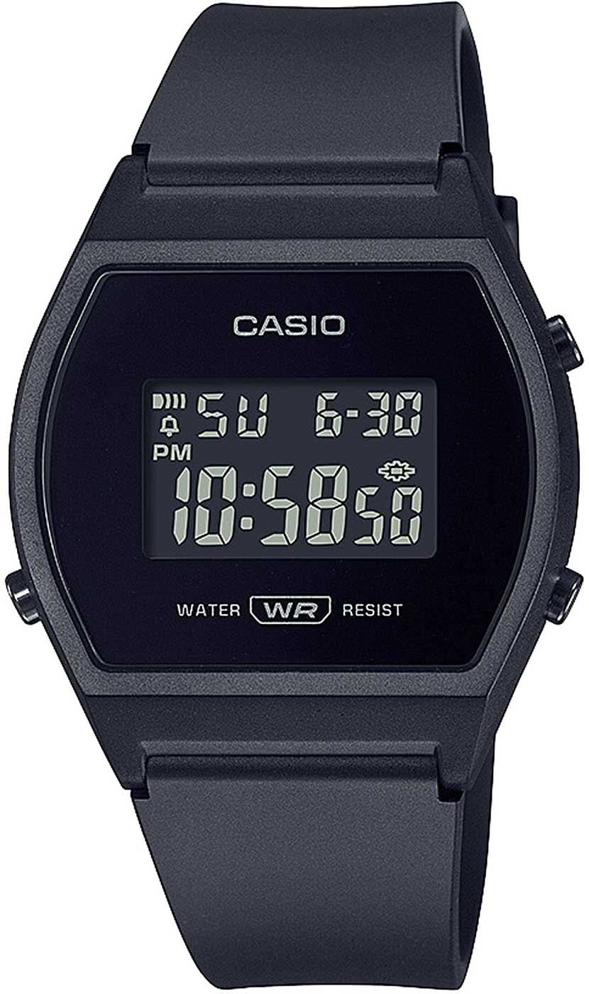 Casio Collection LW-204-1BEF Damenuhr • Kultiges Retro-Design • Multifunktional