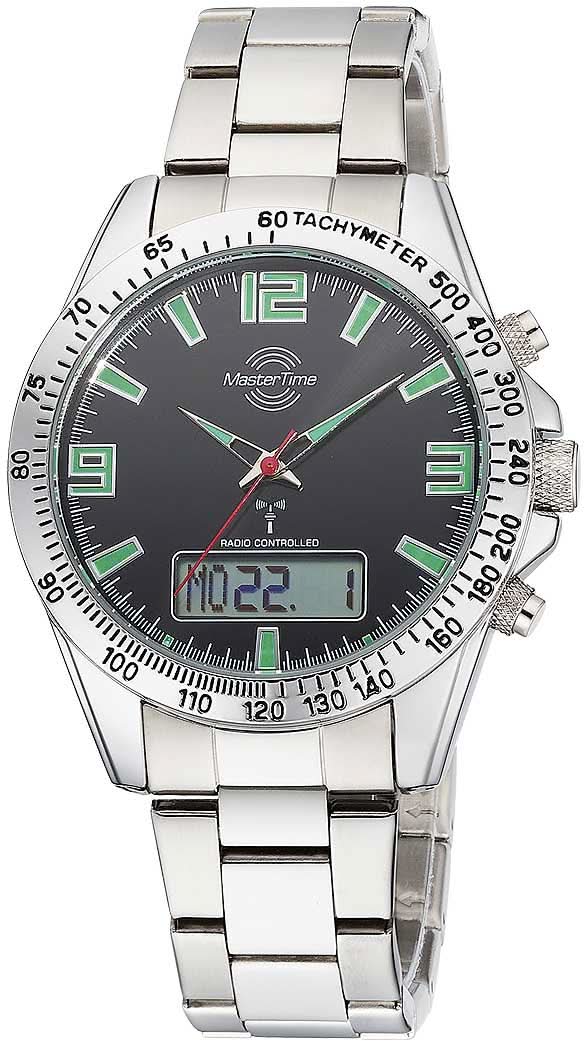 Master Time Funk MTGA-10874-22M Herrenuhr • Funktechnologie • Hohe Ablesbarkeit