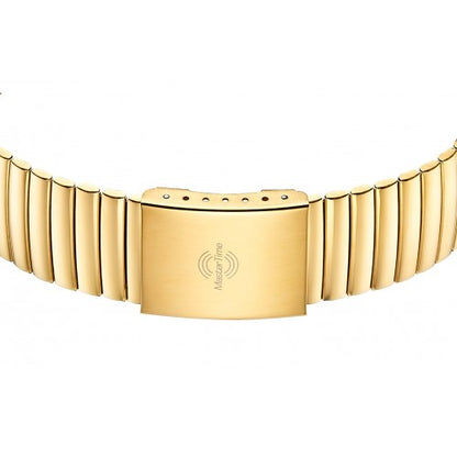 Master Time Super Power MTGA-10946-12Z Herren Armbanduhr Goldfarben • Funkuhrwerk • Leuchtzeiger & Leuchtziffern, Bild 3