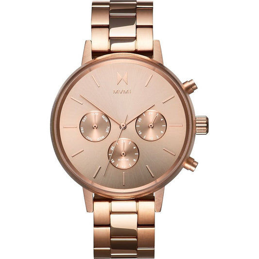 MVMT Nova D-FC01-RG Damen Armbanduhr Roségold • Mineralglas • Quarzwerk