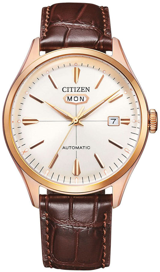 Citizen C7 NH8393-05AE Herrenuhr • Automatikwerk • Lederarmband