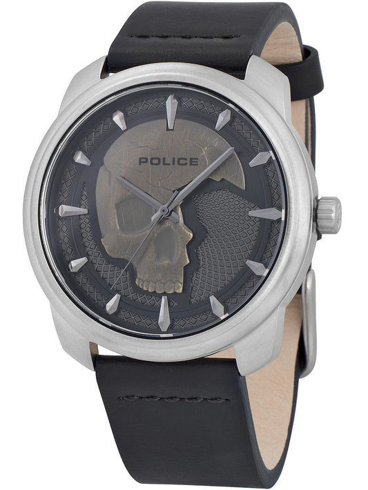 Police Bleder PL15714JS.61 Herrenuhr Grau • Mineralglas • Quarzwerk