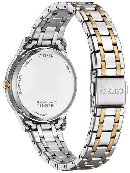 Citizen EM0416-78A Damenuhr • Eco-Drive • Bicolor-Design