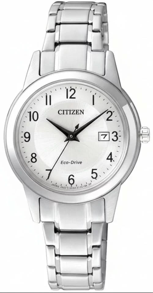 Citizen Sport FE1081-59B Damenuhr • Eco-Drive Solar-Antrieb • Elegantes Edelstahl-Design