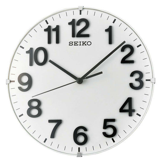 Seiko Wanduhr 21,5x21,5x3,3 cm Kunststoff • Geräuschloses Uhrwerk • Vielseitig nutzbar