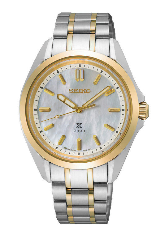 Seiko Prospex SUR608J1 Damenuhr Bicolor • Saphirglas • 200 m Wasserdicht