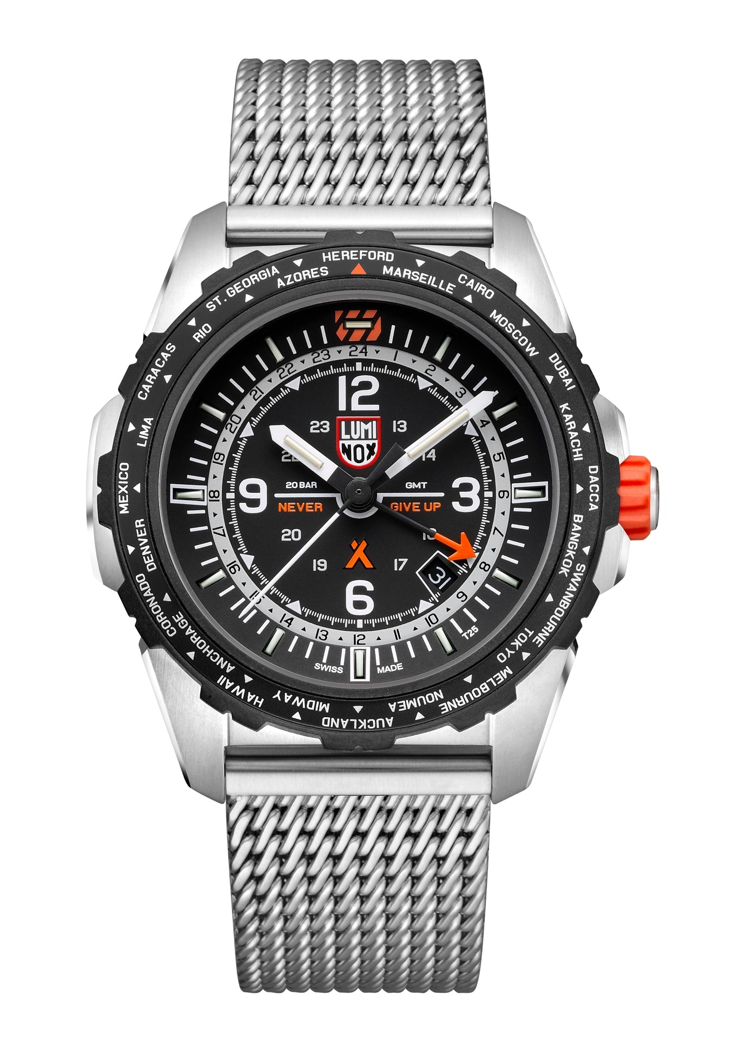 Luminox Bear Grylls Survival 3760 Herren Armbanduhr • Saphirglas • Schweizer Quarzwerk