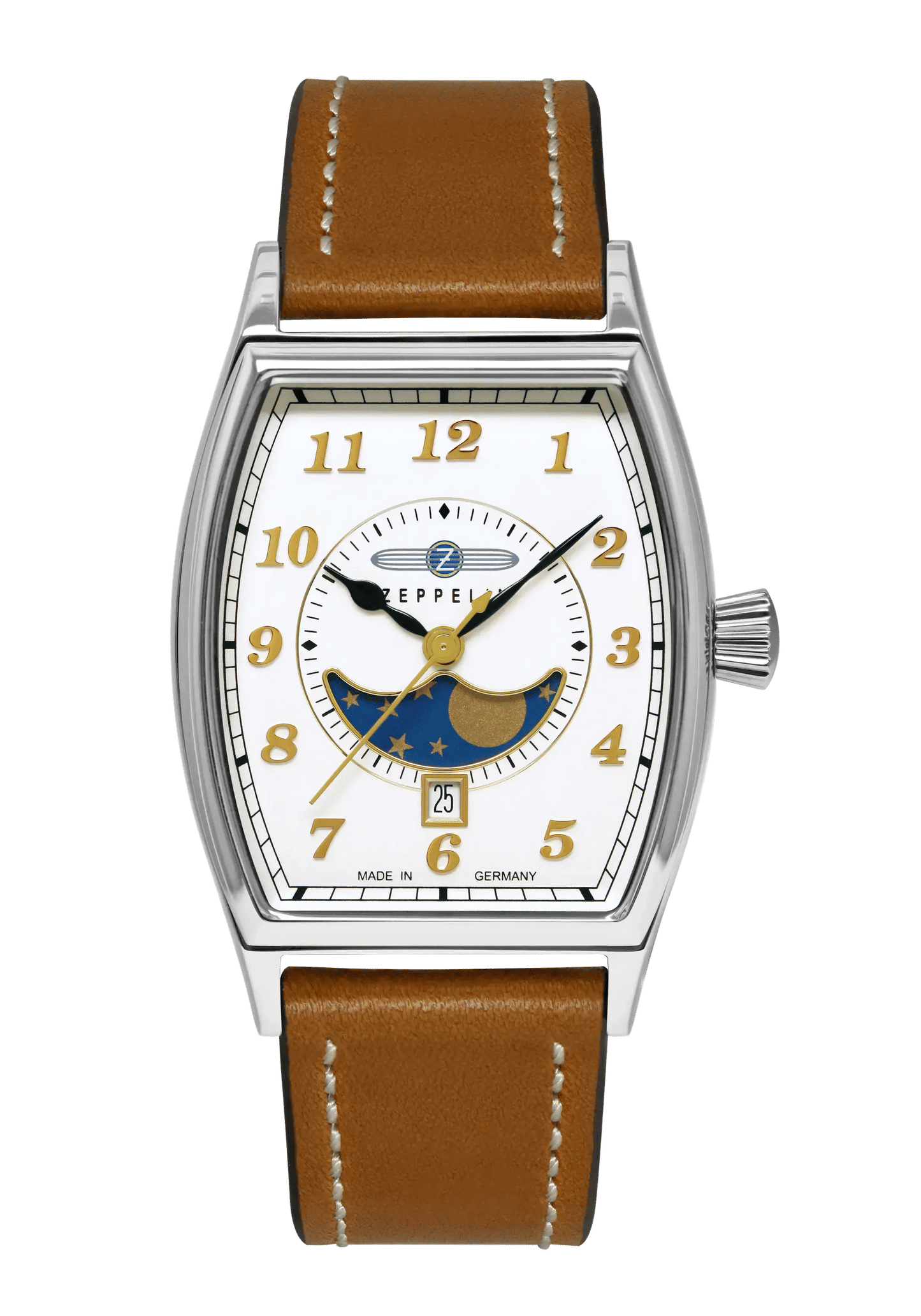 Zeppelin Metropolis Ladies Mondphase 8337-1 Damen • Schweizer Quarzwerk • Mondphasenanzeige
