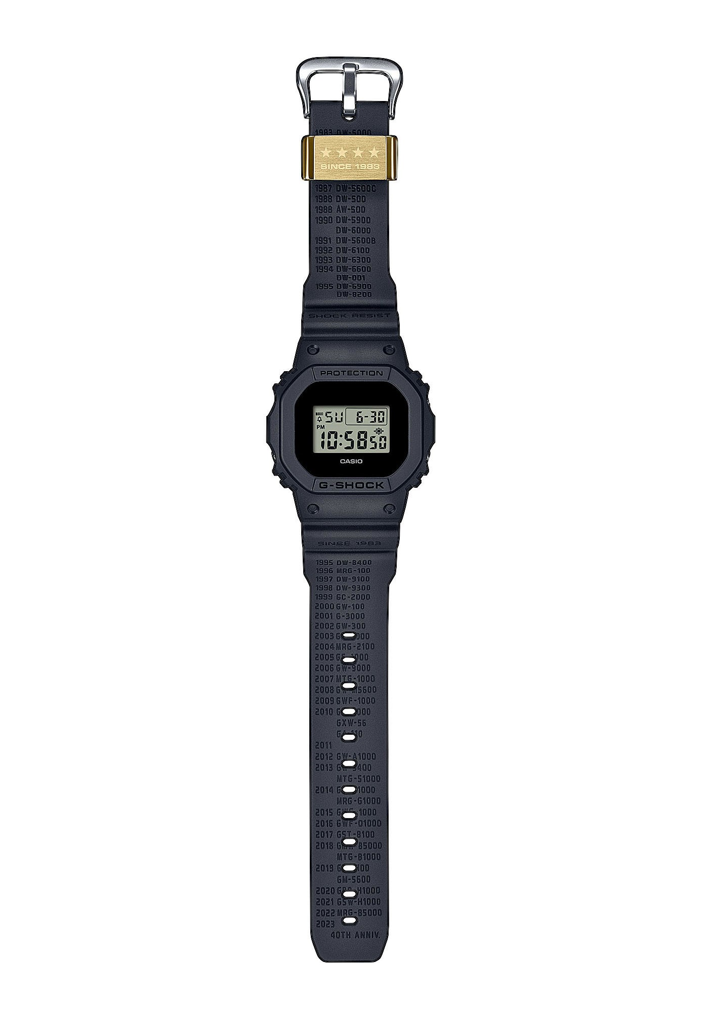 Casio G-Shock DWE-5657RE-1 Herren Armbanduhr Schwarz • 40th Anniversary REMASTER BLACK • Limitierte Edition, Bild 2