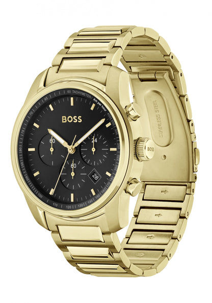 BOSS Trace 1514006 Herren Chronograph Schwarz • Quarzwerk • Mineralglas, Bild 2