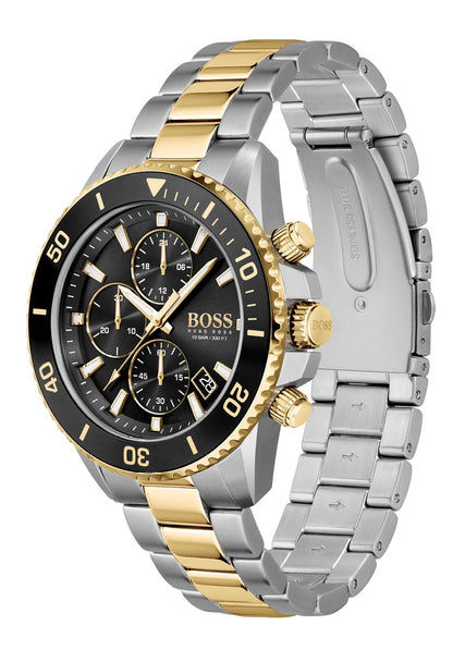 BOSS Admiral 1513908 Herren • Bicolor-Chronograph • Mineralglas, Bild 2