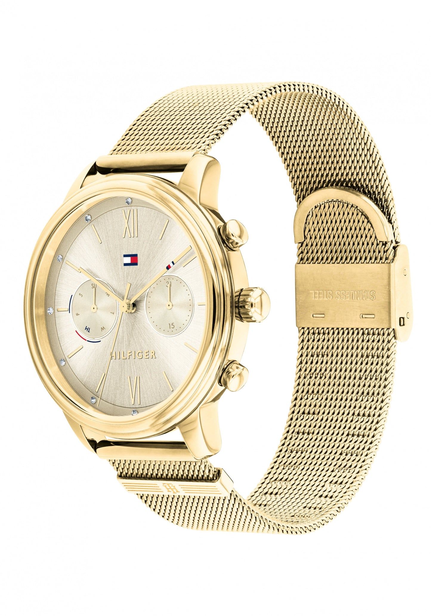 Tommy Hilfiger Blake 7613272415286 Damenuhr Gold • Quarzwerk • Feminines Casual-Design, Bild 2