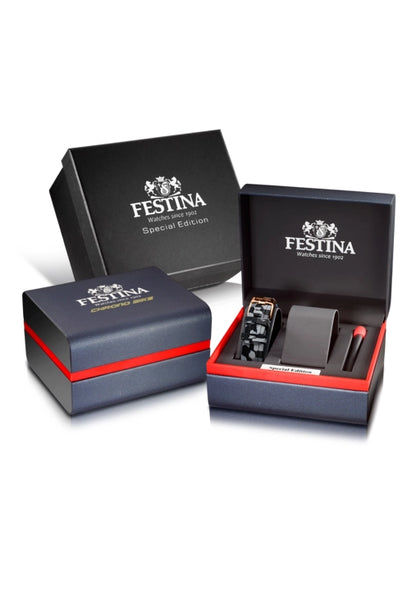 Festina Chrono Bike F20354/1 Herren Chronograph Roségold • Zyklopisches Fahrrad-Design • Mineralglas, Bild 4