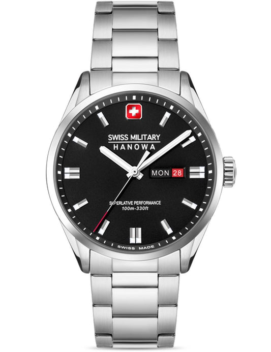 Swiss Military Hanowa Roadrunner Maxed SMWGH0001601 Herren • 10 ATM Wasserdicht • 43 mm Gehäuse