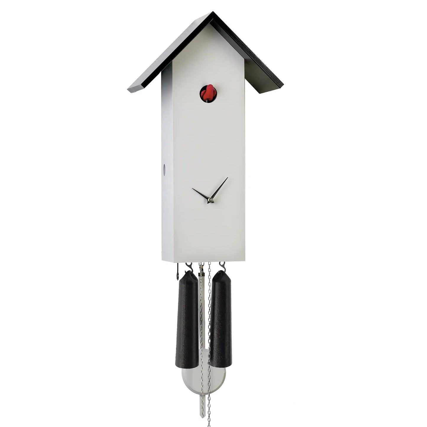 Rombach & Haas Classic SL35-9 Wanduhr Grau • Mechanisches 8-Tage-Werk • Original Schwarzwälder Kuckucksuhr
