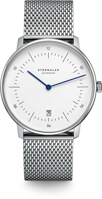 Sternglas Naos S01-NA01-MI04 Men's Watch • Sapphire Glass • Bauhaus Design