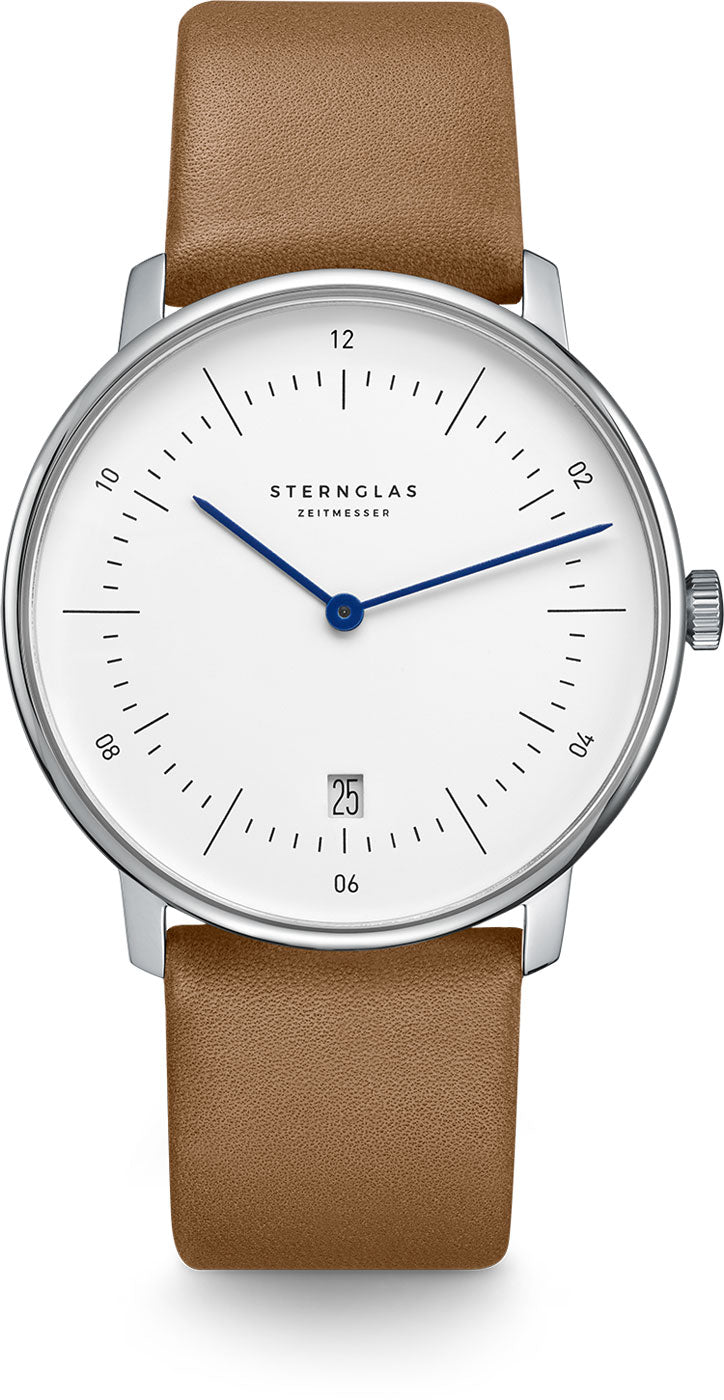 Sternglas Naos S01-NA01-PR01 Herrenuhr • Bauhaus-Design • Saphirglas