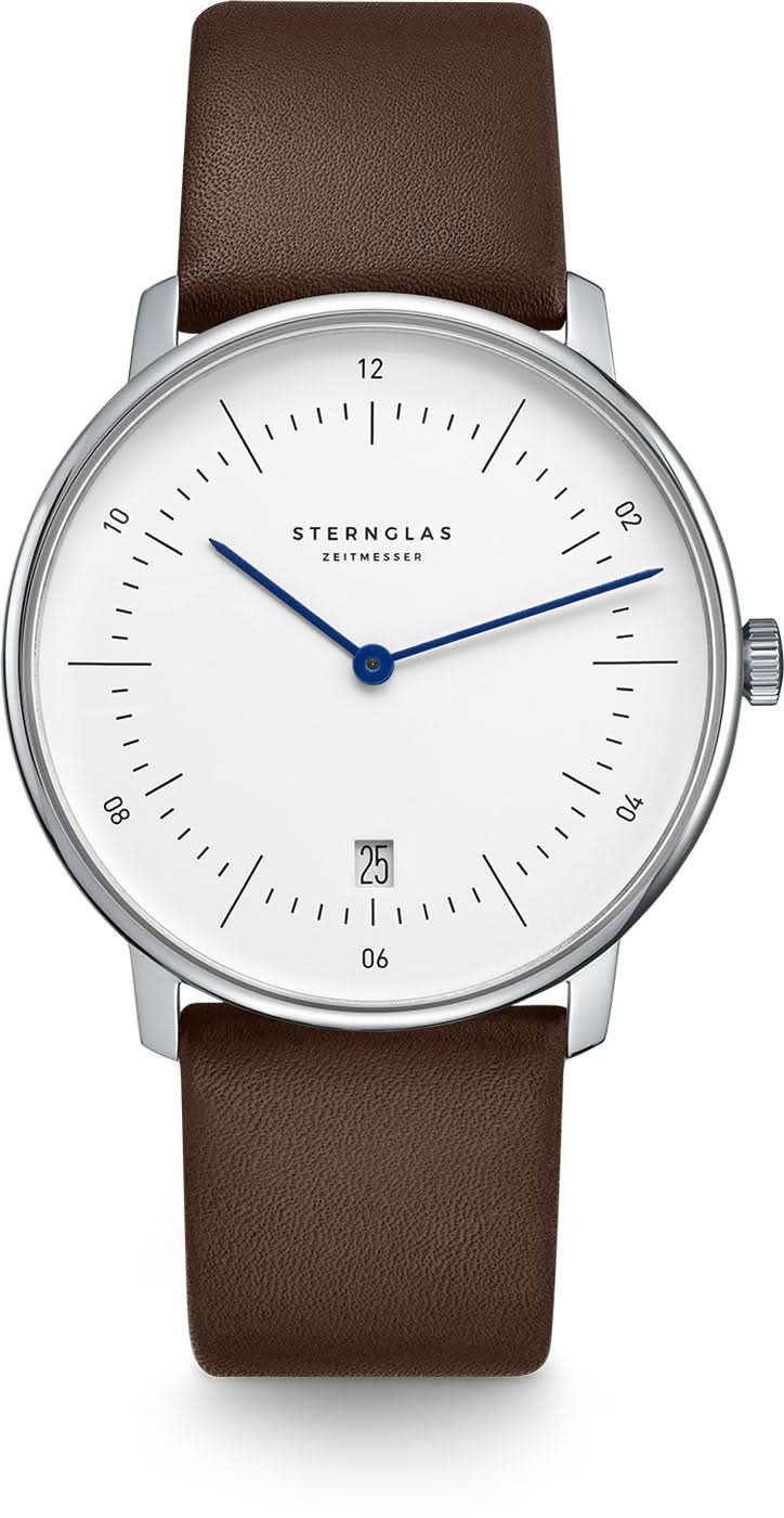 Sternglas Naos S01-NA01-PR04 Herrenuhr • Bauhaus-Design • Saphirglas