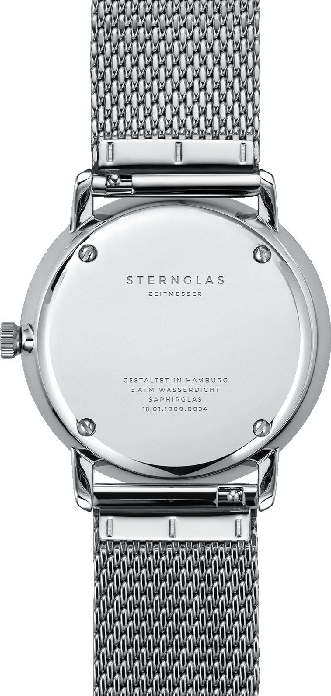 Sternglas Naos S01-NA06-MI04 Men's Watch • Sapphire Glass • Blue