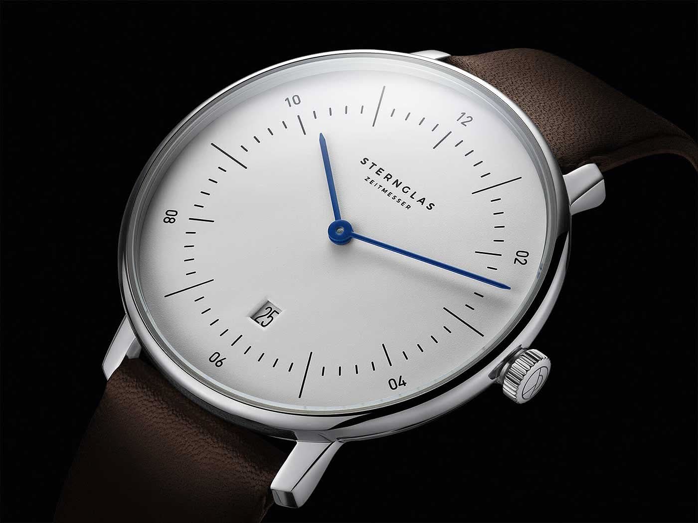 Sternglas Naos XS S01-NX01-PR04 Damenuhr • Bauhaus-Design • Saphirglas