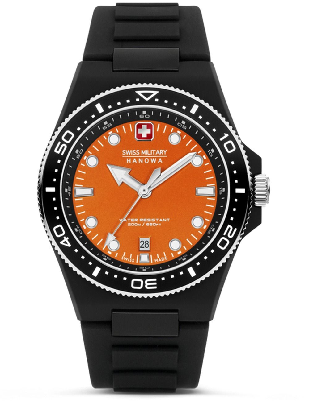 Swiss Military Hanowa Ocean Pioneer SMWGN0001187 Herren • 20 ATM Wasserdicht • Edelstahlgehäuse