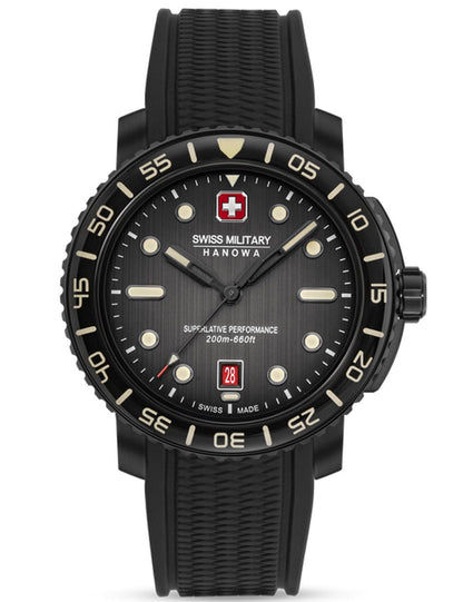 Swiss Military Hanowa Black Marlin SMWGN0001730 Herren • Quarzwerk • 20 ATM Wasserdicht