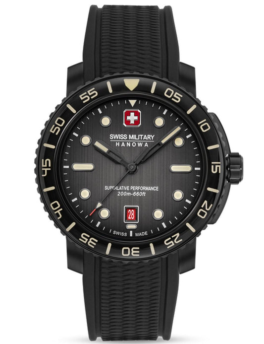 Swiss Military Hanowa Black Marlin SMWGN0001730 Herren • Quarzwerk • 20 ATM Wasserdicht