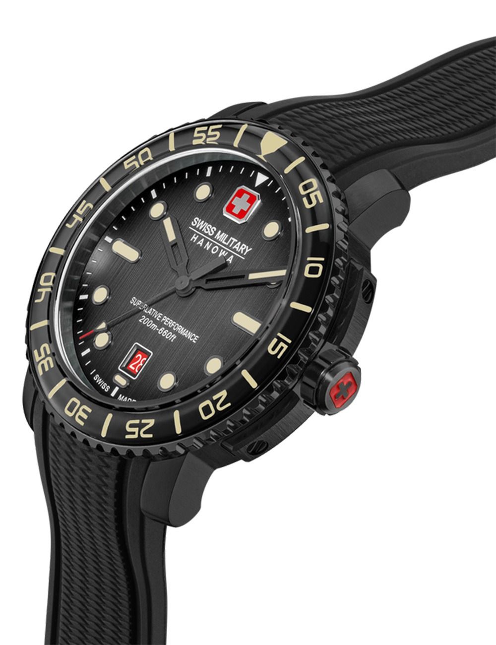 Swiss Military Hanowa Black Marlin SMWGN0001730 Herren • Quarzwerk • 20 ATM Wasserdicht, Bild 2