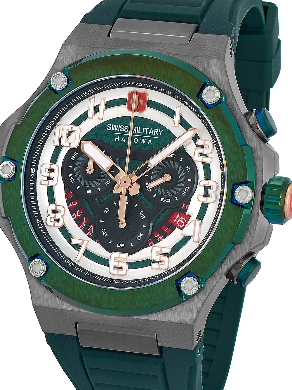 Swiss Military Hanowa Mission X4 SMWGO0000640 Herren • Chronograph • 10 ATM Wasserdicht
