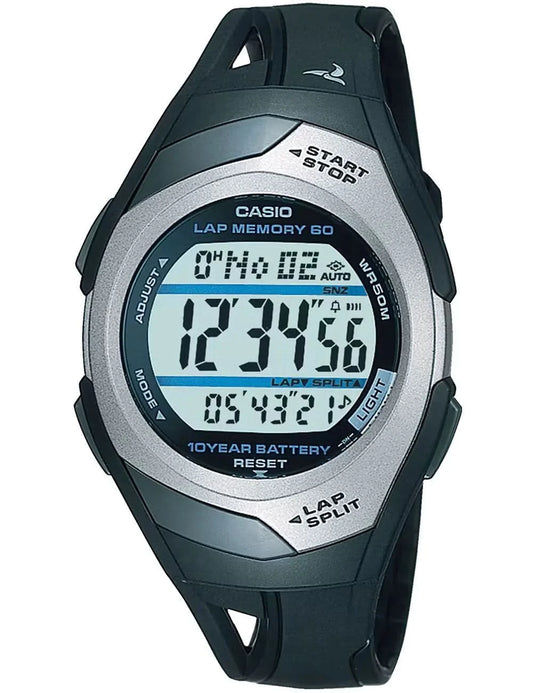 Casio Sports STR-300C-1VEF Damenuhr • 60 Runden-Speicher • 10 Jahre Batterie