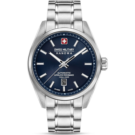 Swiss Military Hanowa Land Majestic Pioneer SMWGL0006202 Herren • Edelstahlgehäuse • Robuste Felduhren-Ästhetik