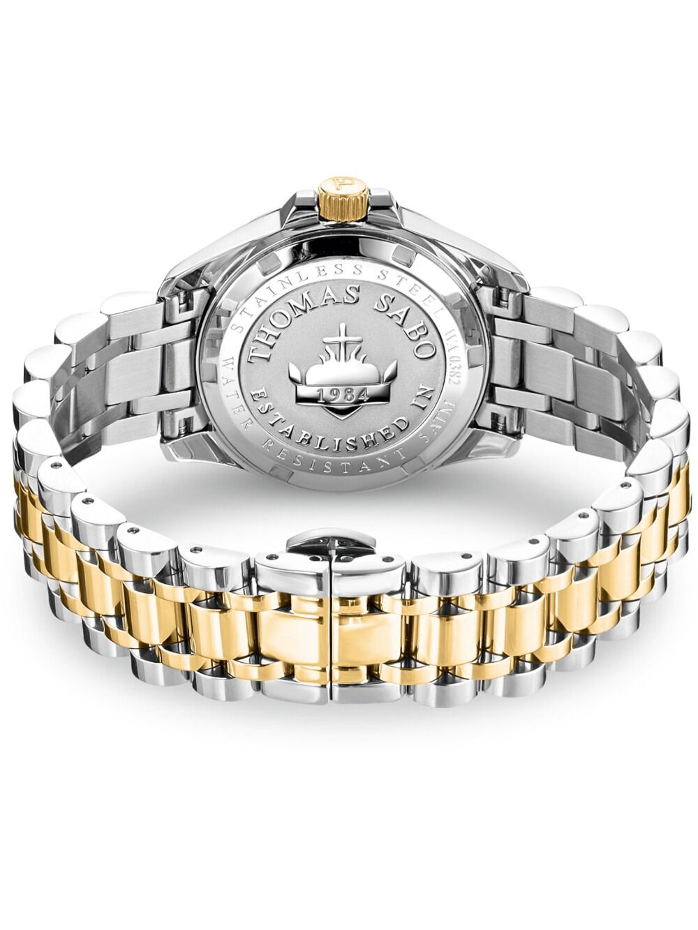 Thomas Sabo WA0382-291-201 Damen Armbanduhr Blumen • Blumenmotiv-Zifferblatt • 5 ATM Wasserdicht, Bild 3